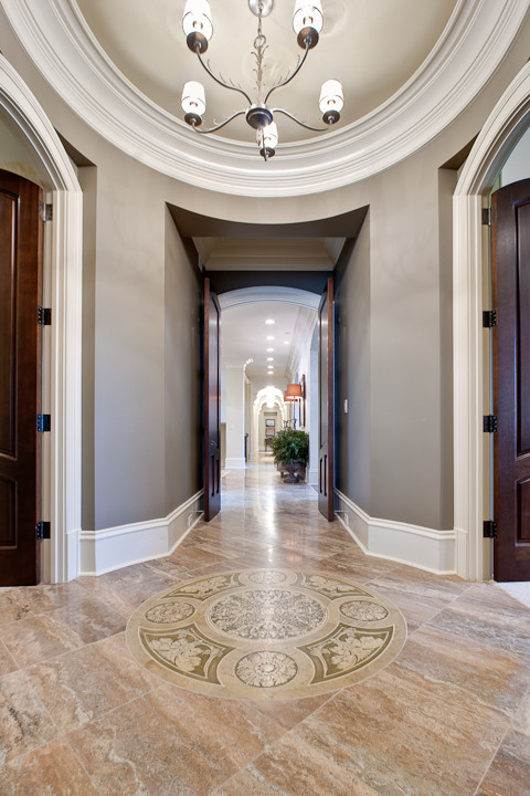 Example of a classic hallway design in Atlanta