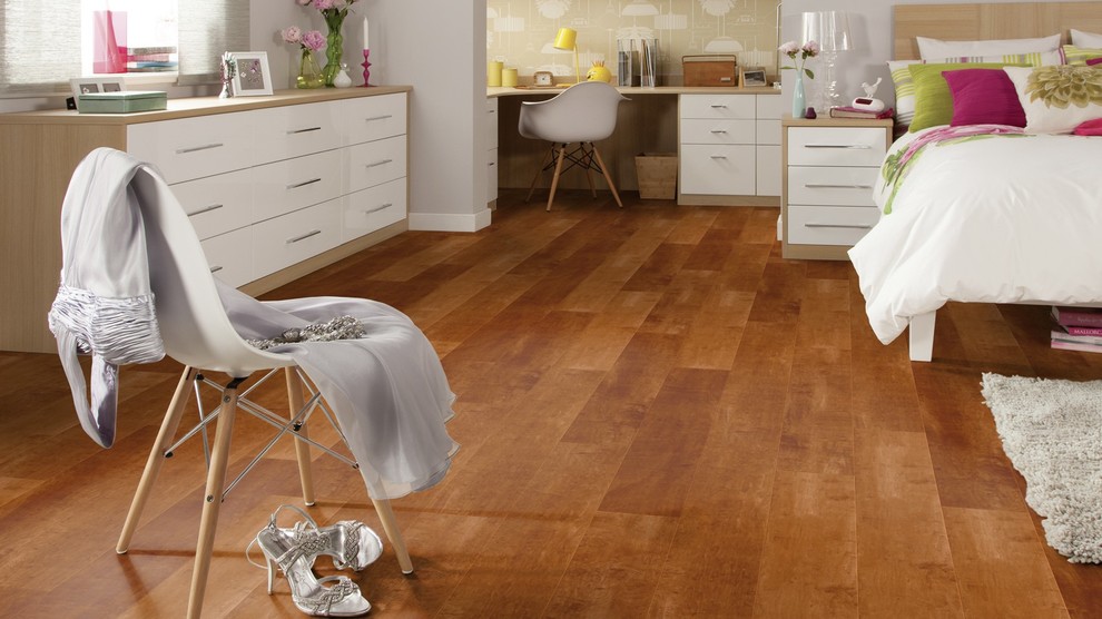 Karndean Design Luxury Vinyl Flooring Modern Bedroom Denver by