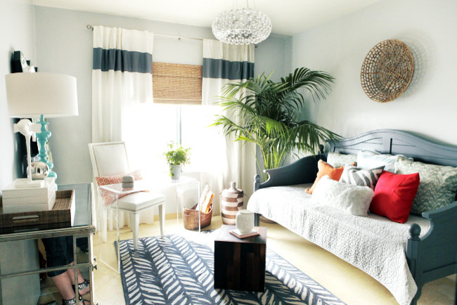 Example of a bedroom design in Los Angeles
