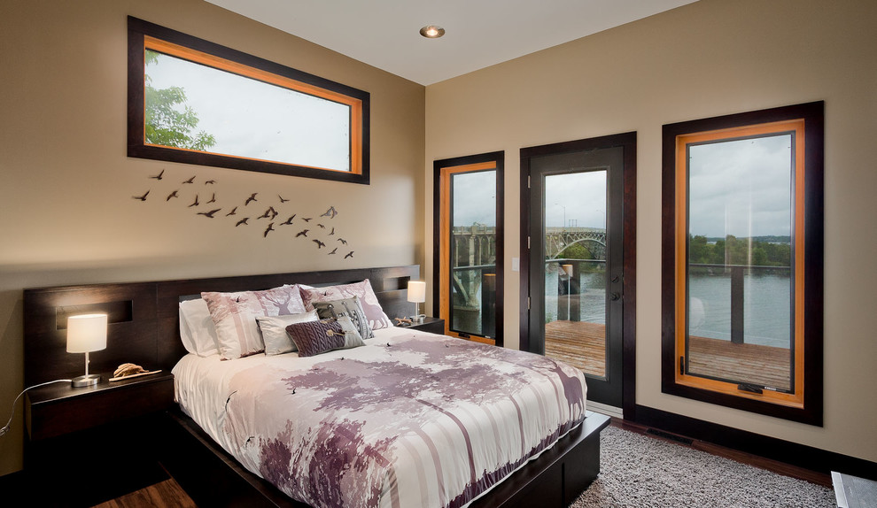 Kenora Cabin Traditional Bedroom Toronto by 180 Design by Lisa