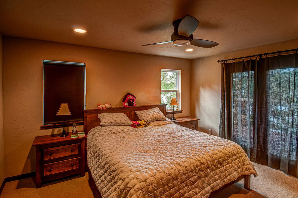 Kenosha Trout Club Lake Cabin Rustic Bedroom Denver by EverLog