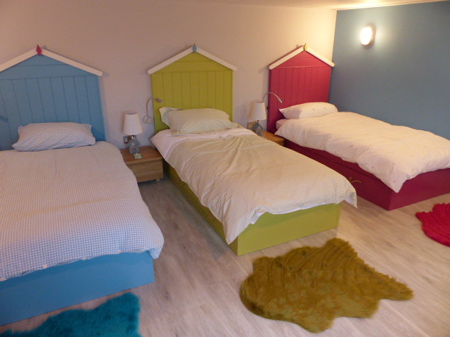 Inspiration for a coastal bedroom remodel in Dorset