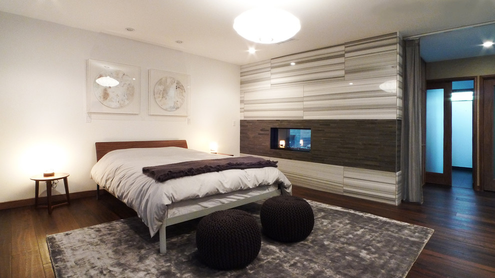 Example of a trendy bedroom design in Los Angeles