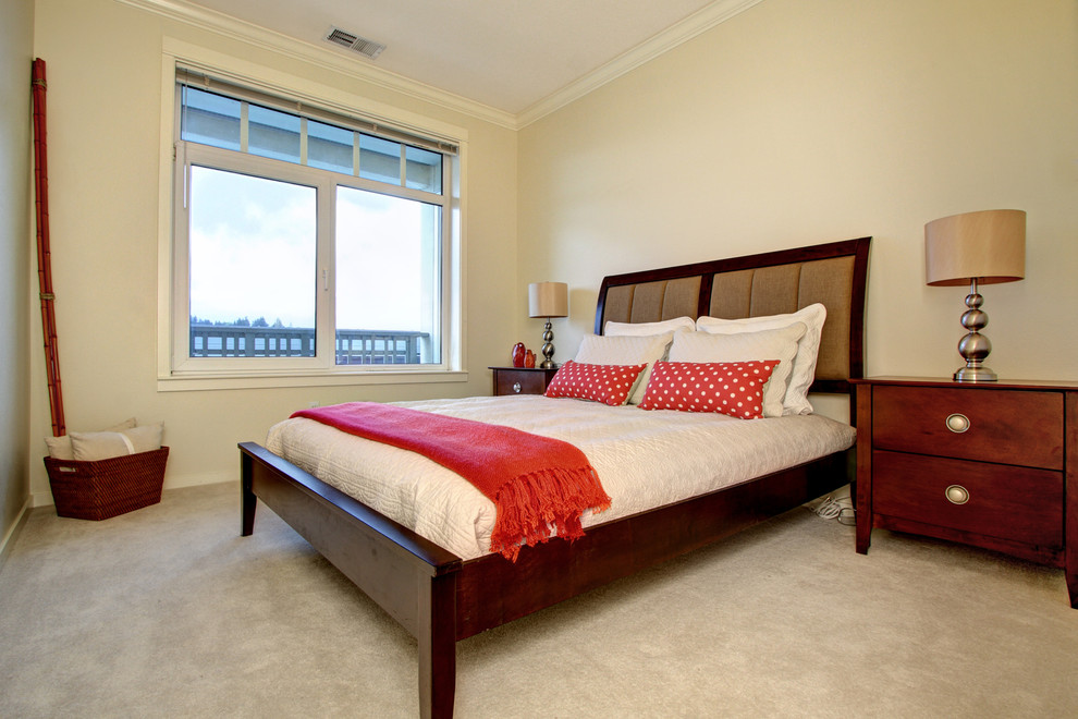 Kirkland Condo Contemporary Bedroom Seattle by Seattle Staged