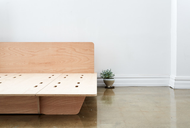 Koala Timber Bed Base Modern Bedroom Sydney by Koala