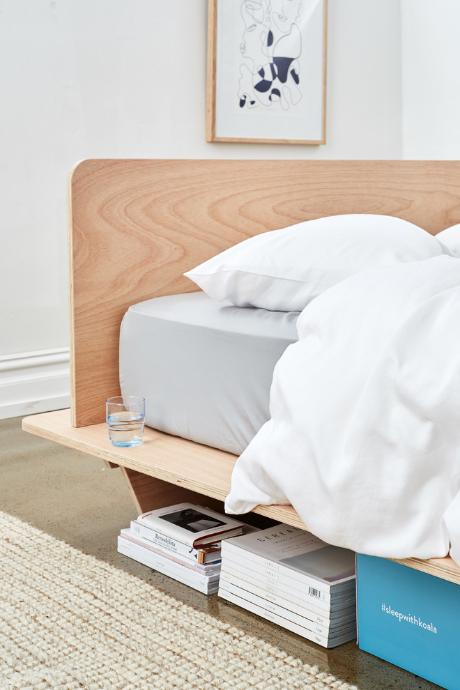 Koala Timber Bed Base Scandinavian Bedroom Sydney by Koala Houzz