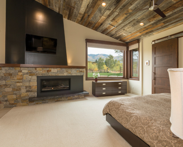 La Torretta, Steamboat Springs Contemporary Bedroom Denver by