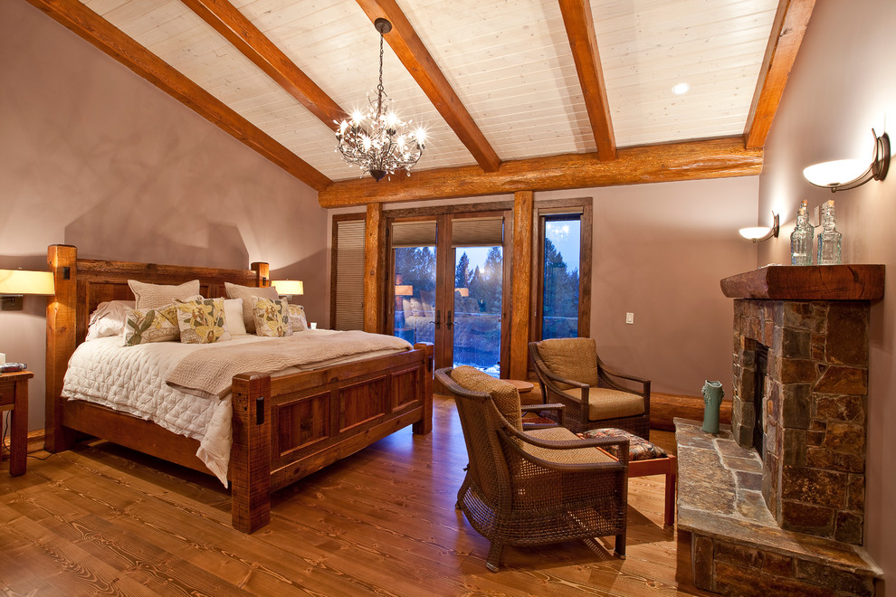 Lake Cabin Traditional Bedroom Calgary by LWE Builders Houzz