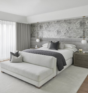 おしゃれな寝室 壁紙 の画像 21年4月 Houzz ハウズ