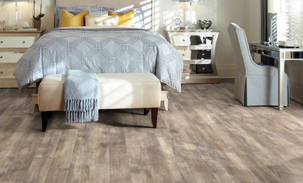 Laminate Inspiration Transitional Bedroom Vancouver by JR Floors and Window Coverings