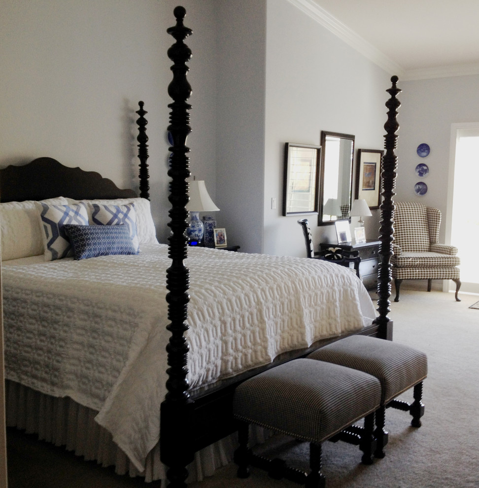 Inspiration for a transitional bedroom remodel in Las Vegas