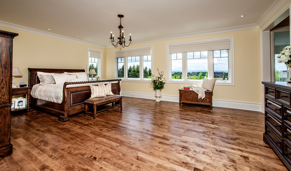 Le Manoir in Rise Traditional Bedroom Calgary by