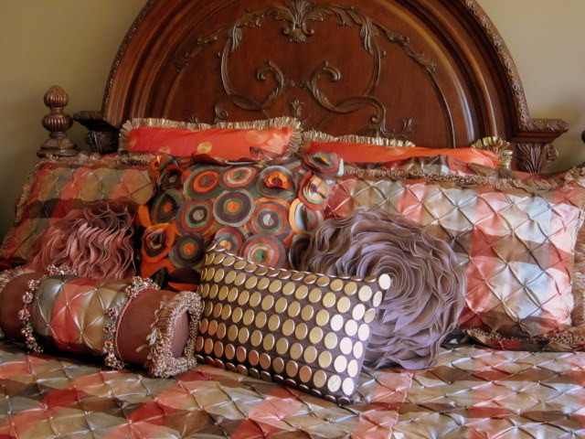 フェニックスにあるトラディショナルスタイルのおしゃれな寝室のインテリア