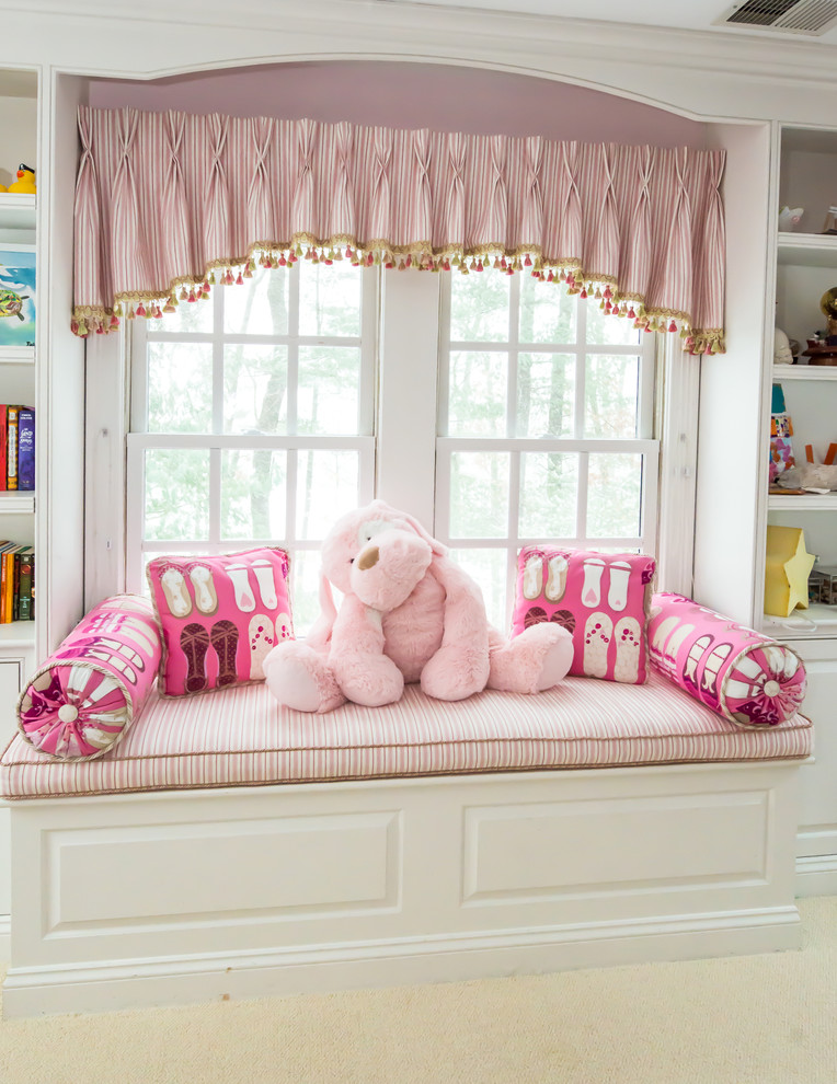 Little Girl's Window seat - Traditional - Bedroom - Boston - by Betsy ...