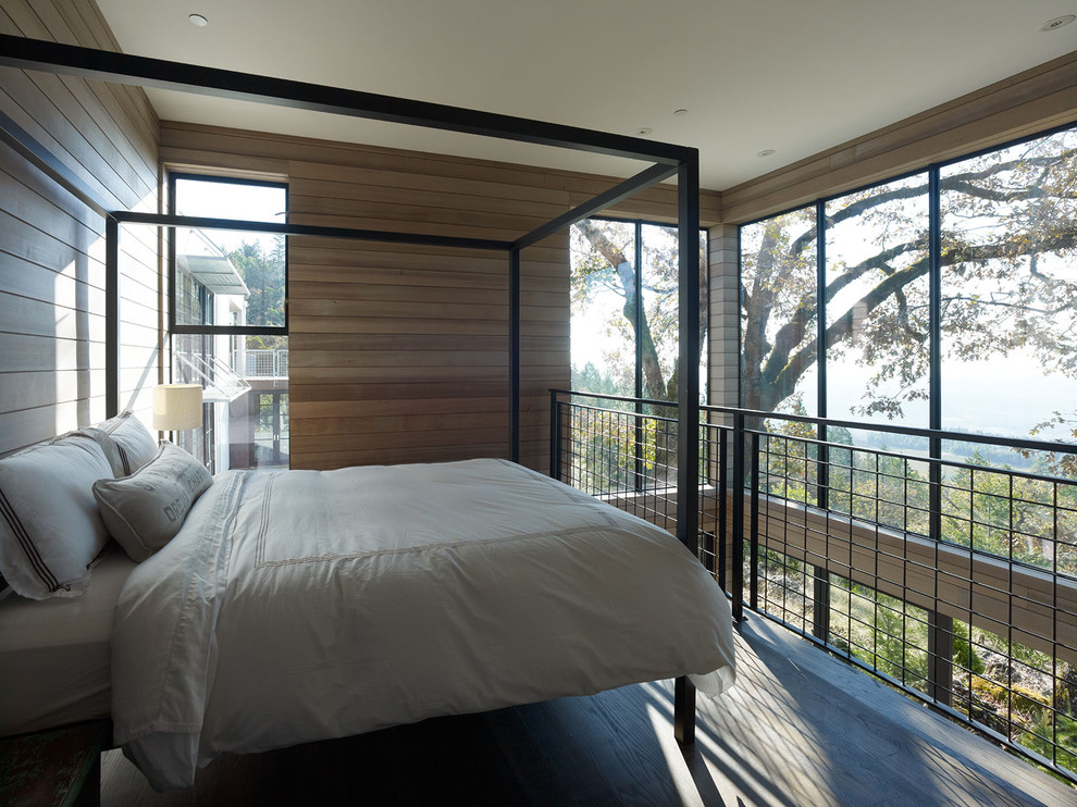 This is an example of a modern bedroom in San Francisco.