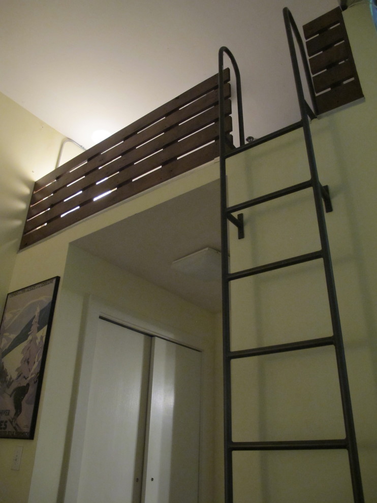 Loft Ladder Modern Bedroom Atlanta Houzz