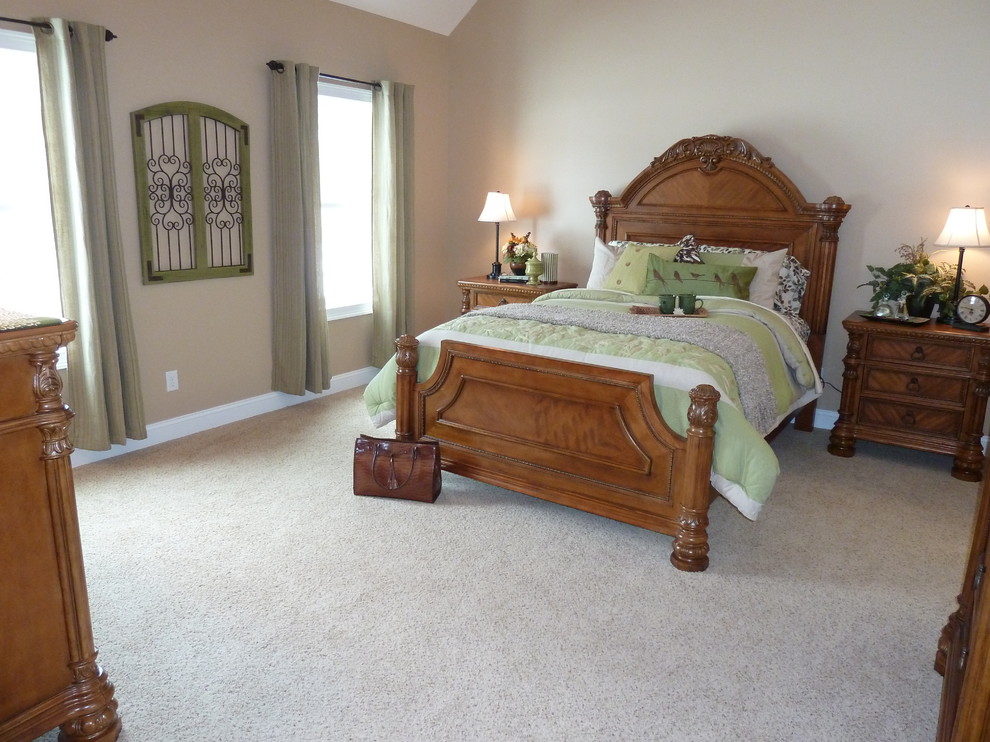 LongMeadow master bedroom Farmhouse Bedroom Manchester by