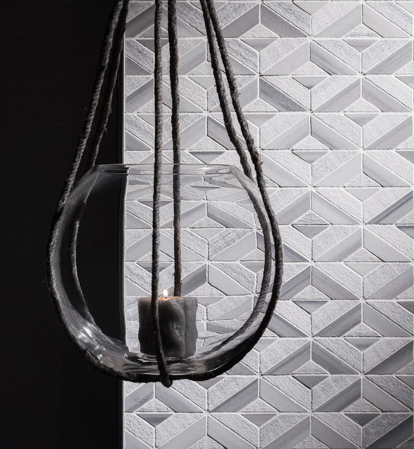 Lucca Roma Pattern in Stratos Moderno Camera da Letto Los Angeles