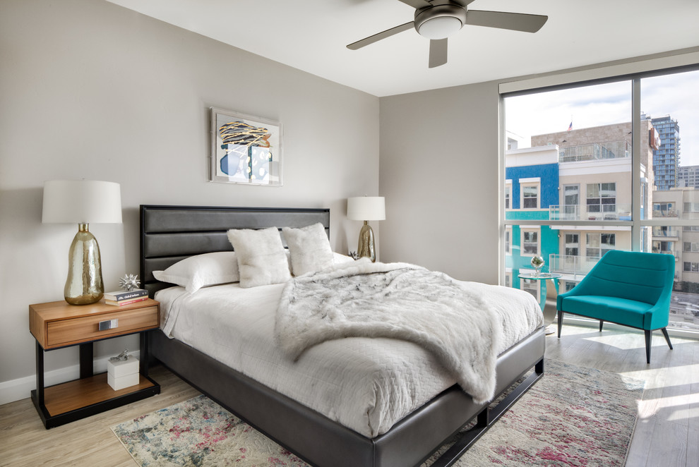 Luxury Living in Little Italy - Contemporary - Bedroom - San Diego - by