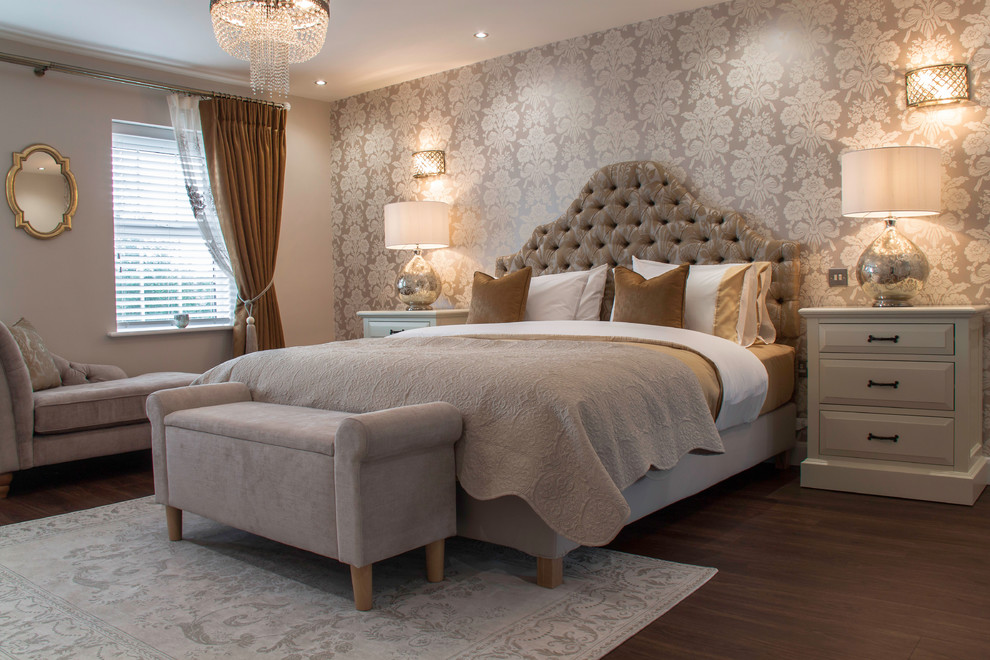 Luxury master  bedroom  Traditional Bedroom  