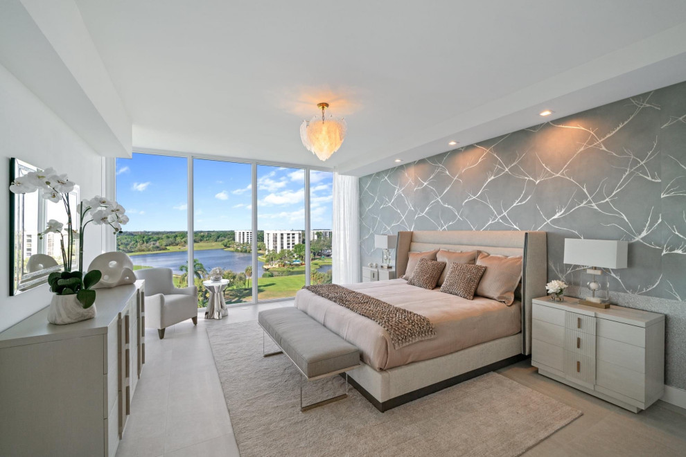 Photo inspiration: Gallery Detail: Luxury Penthouse Contemporary Bedroom Miami