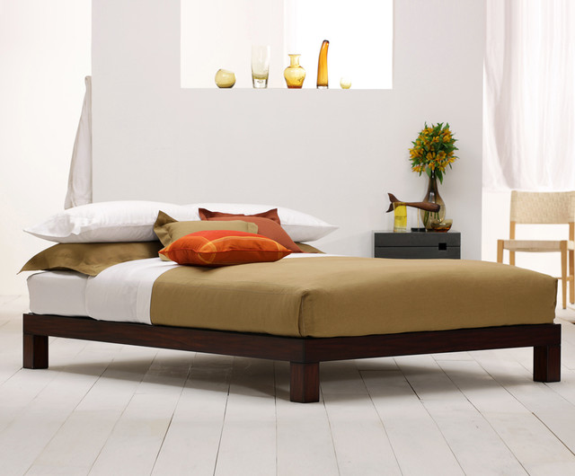 Madera Platform Bed Modern Bedroom New York by Charles P. Rogers Beds & Mattresses