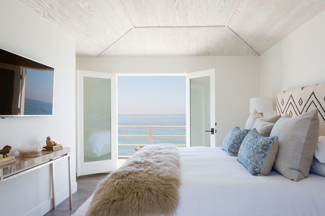 Malibu Beach Cottage Coastal Bedroom Los Angeles By Jeffrey Smalley Architects Houzz