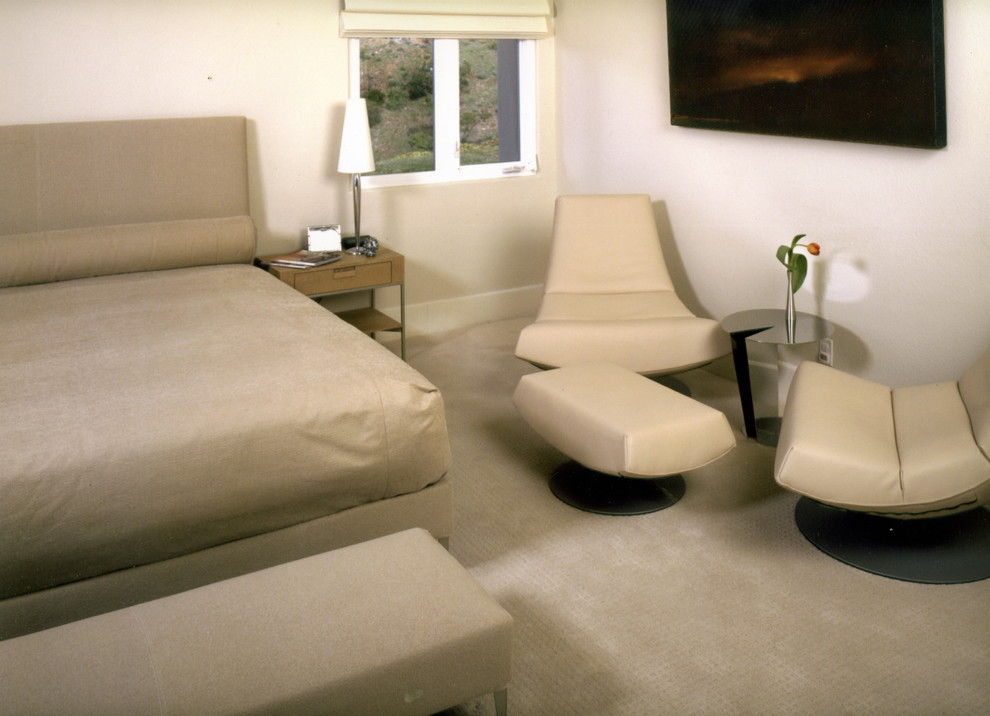 Modernes Schlafzimmer in Los Angeles
