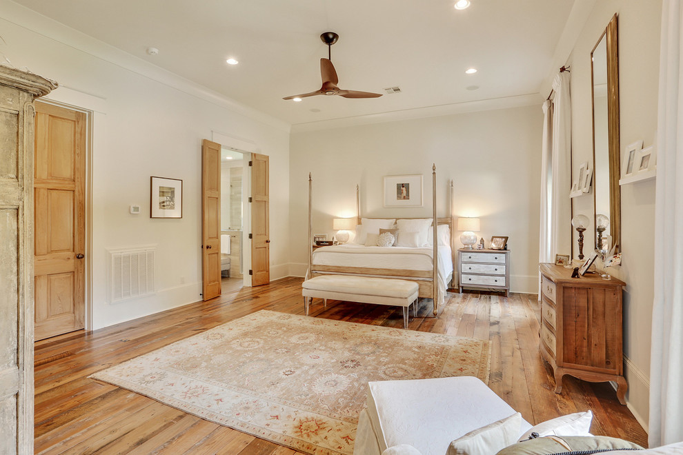 This is an example of a classic bedroom in New Orleans.