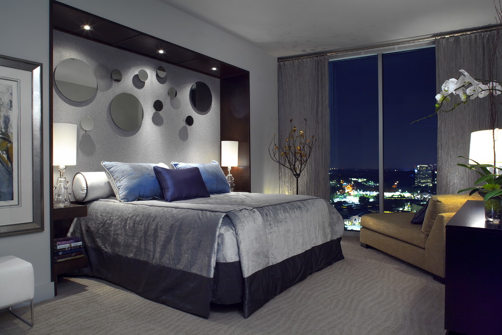 Manhattan Condos Bedroom Contemporary Bedroom Atlanta by Lita