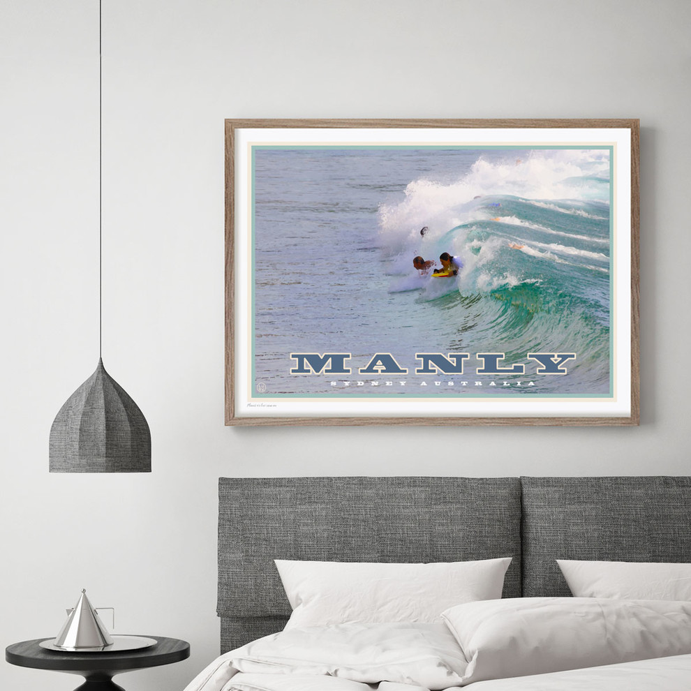 Manly - Bedroom Wall Art - Contemporary - Bedroom - Sydney - by ...