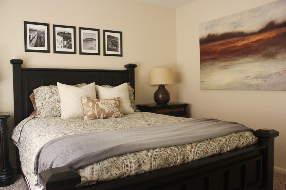 Masculine Guest Bedroom - Traditional - Bedroom - Phoenix - by Designs ...