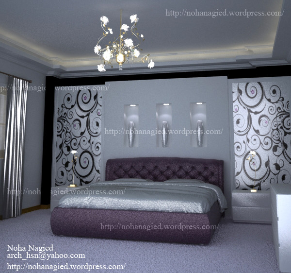 Trendy bedroom photo in Other