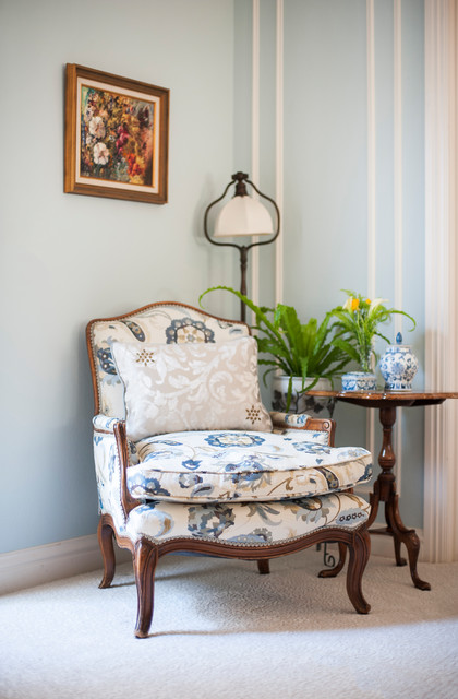 Master Bedroom Chair AFTER Traditional Bedroom Other by JulieO Design Houzz IE
