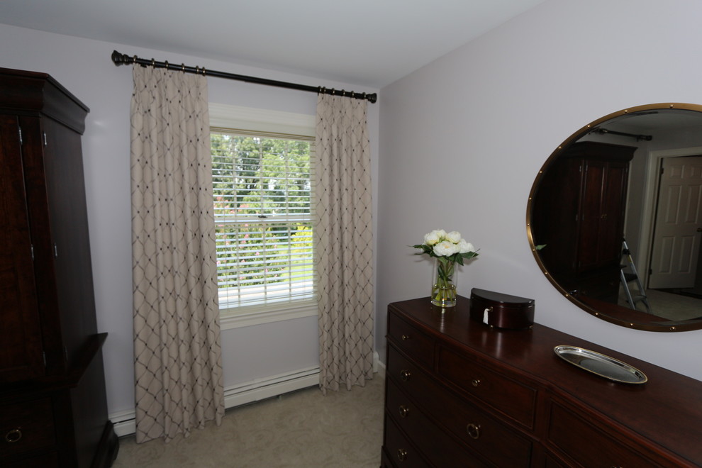 Master Bedroom Drapery Traditional Bedroom Philadelphia by