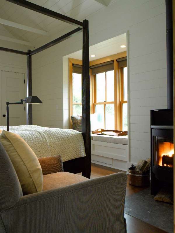 Example of a trendy bedroom design in Seattle