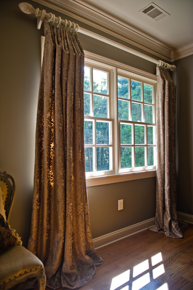 Elegant bedroom photo in Atlanta
