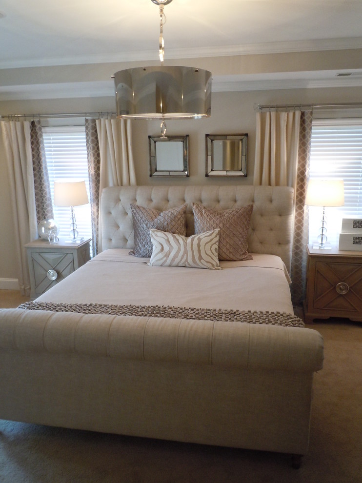 Master Bedroom I - Transitional - Bedroom - Raleigh - by Claire Bell ...