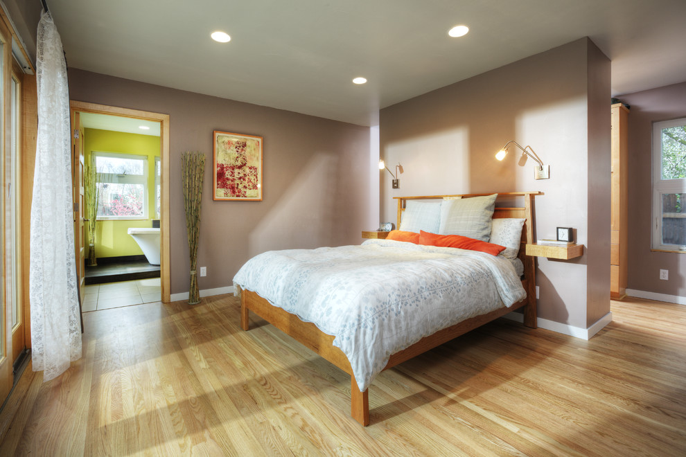 Master Bedroom Contemporary Bedroom Sacramento by MAK Design