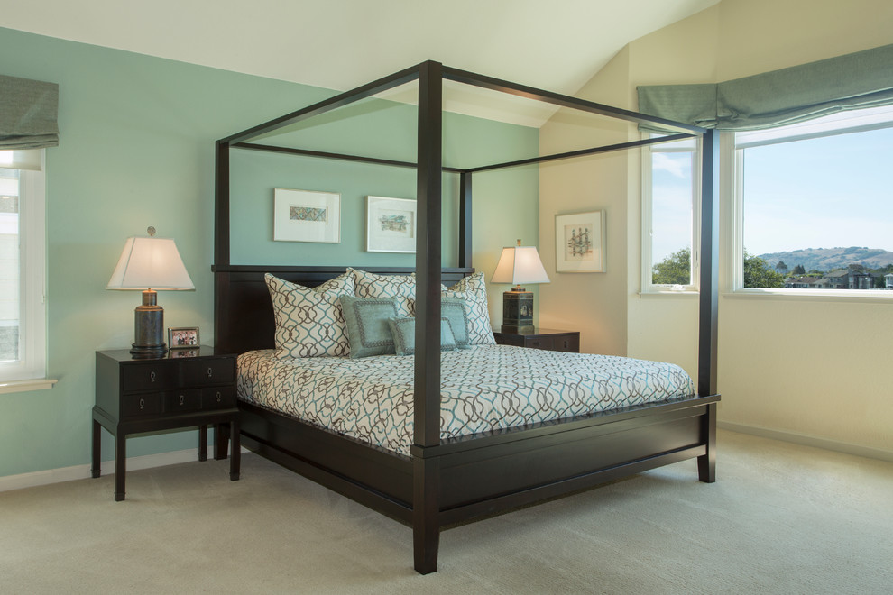 Master Bedroom Trend Drapery Sewing + Valances Transitional