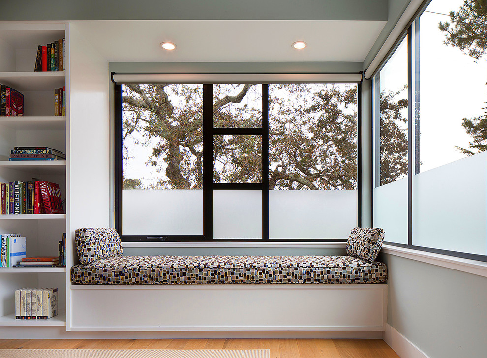 Master bedroom window seat Modern Bedroom San Francisco by