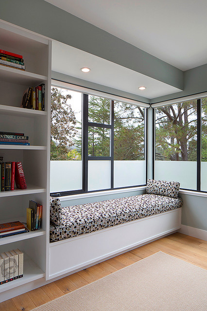 Master bedroom window seat - Modern - Bedroom - San Francisco - by Madson  Design | Houzz