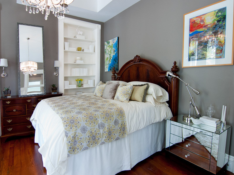 Photo of a contemporary bedroom in Charleston.