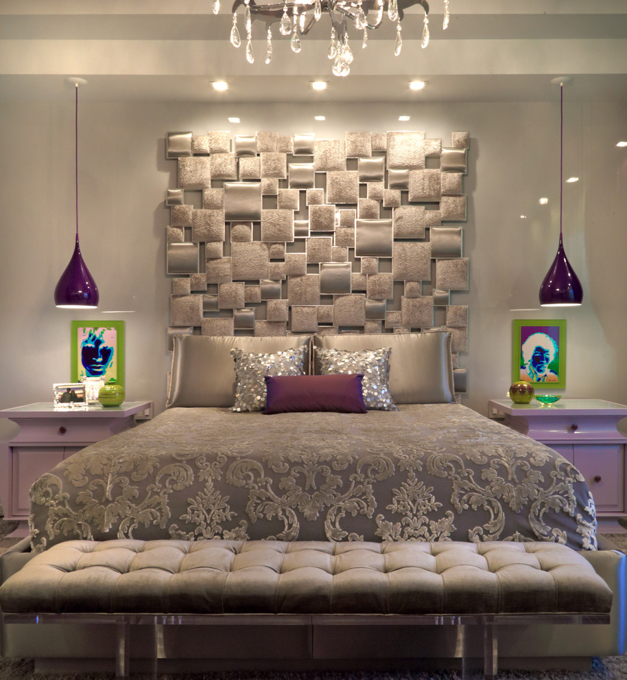 Master Suite, Melville, Long Island, New York Contemporary Bedroom New York by Andrew