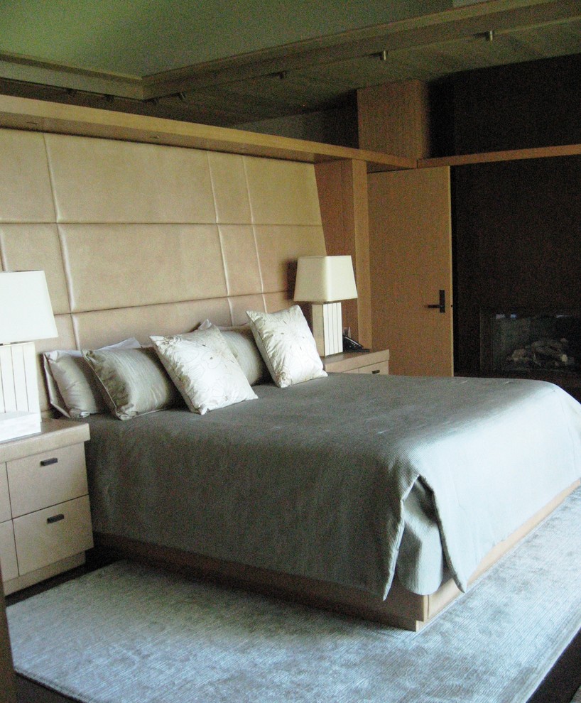 Minimalist bedroom photo in Minneapolis
