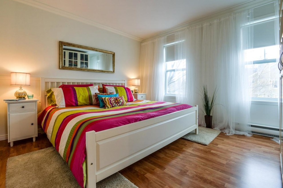 Mc Dougall Transitional Bedroom Montreal by Monique B. Ménard