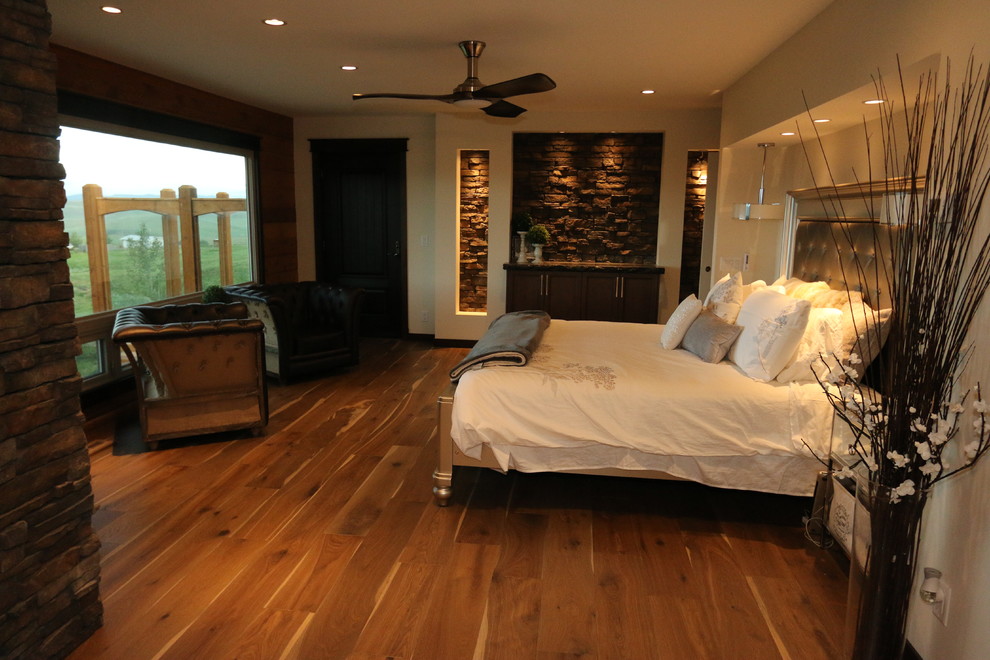 McBain Residence hardwood, tile, granite, heated floor,