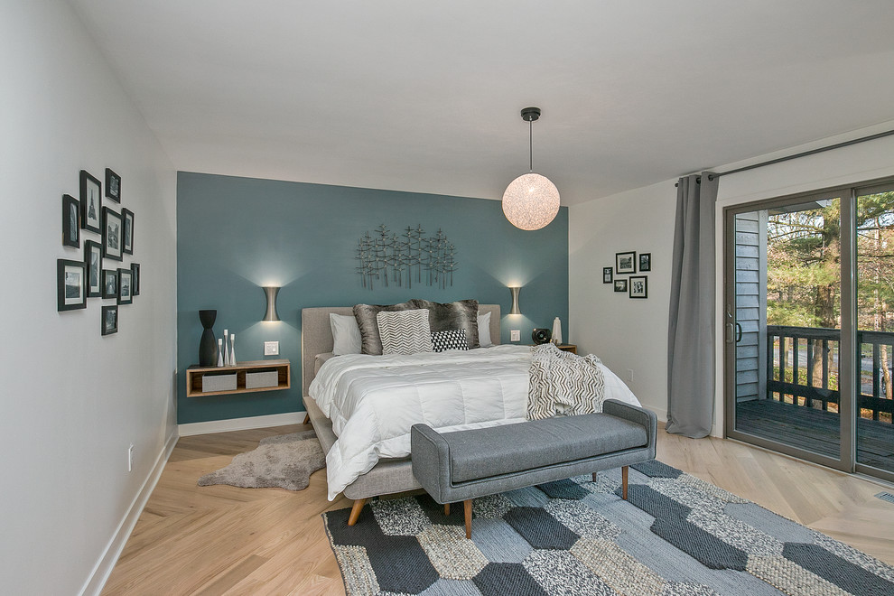 MCM Midcentury Bedroom Grand Rapids by CVI Design Carly Visser