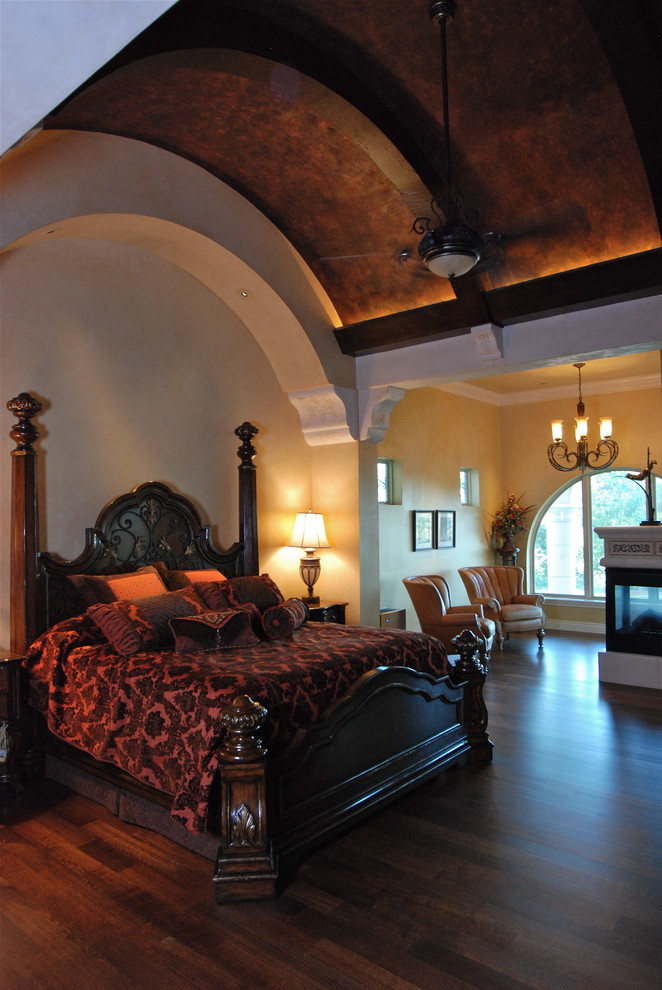 Пример оригинального дизайна: спальня в средиземноморском стиле