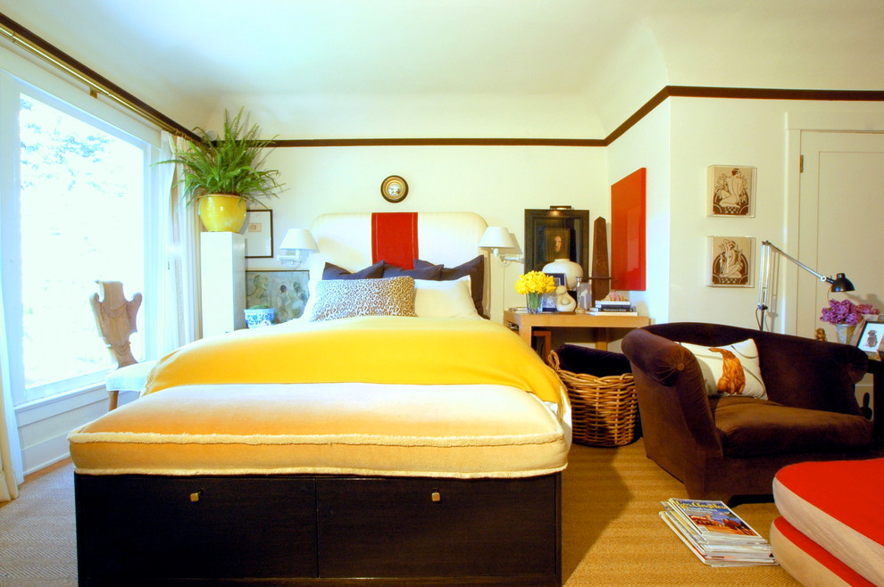 Mediterranes Schlafzimmer in San Francisco